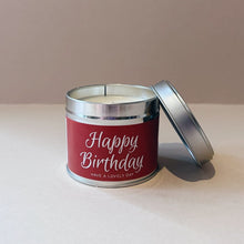 Load image into Gallery viewer, Personalised Tin Candle