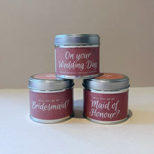 Load image into Gallery viewer, Personalised Tin Candle