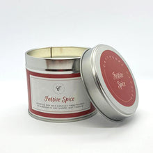 Load image into Gallery viewer, Festive Spice Tin Candle
