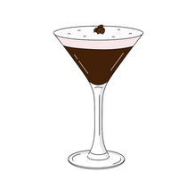 Load image into Gallery viewer, Duo of Double Espresso Vanilla Martinis & Coffee & Vanilla Tin Candle