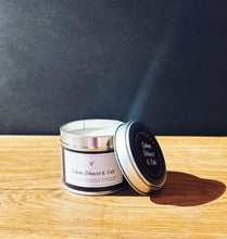 Load image into Gallery viewer, Cuban Tobacco &amp; Oak Tin Candle
