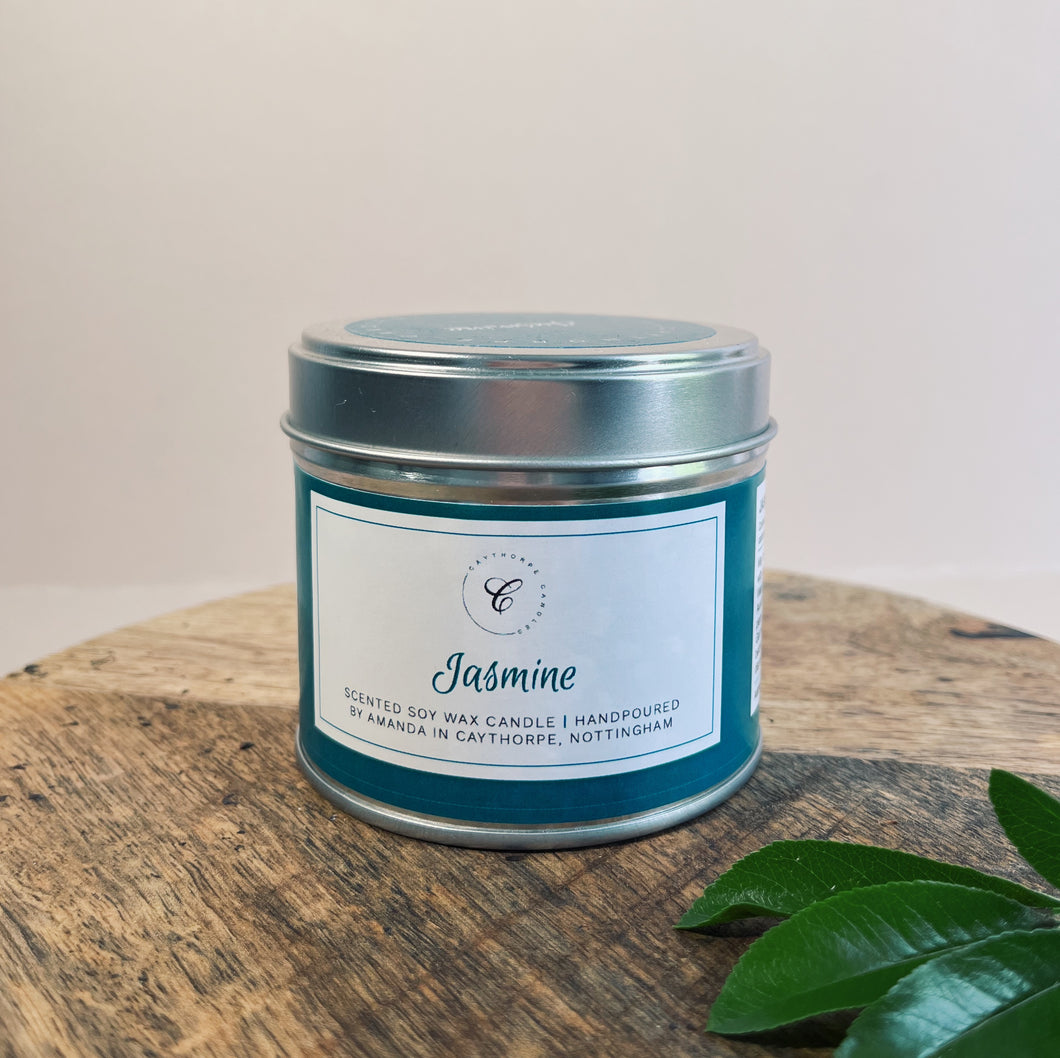 Jasmine Tin Candle